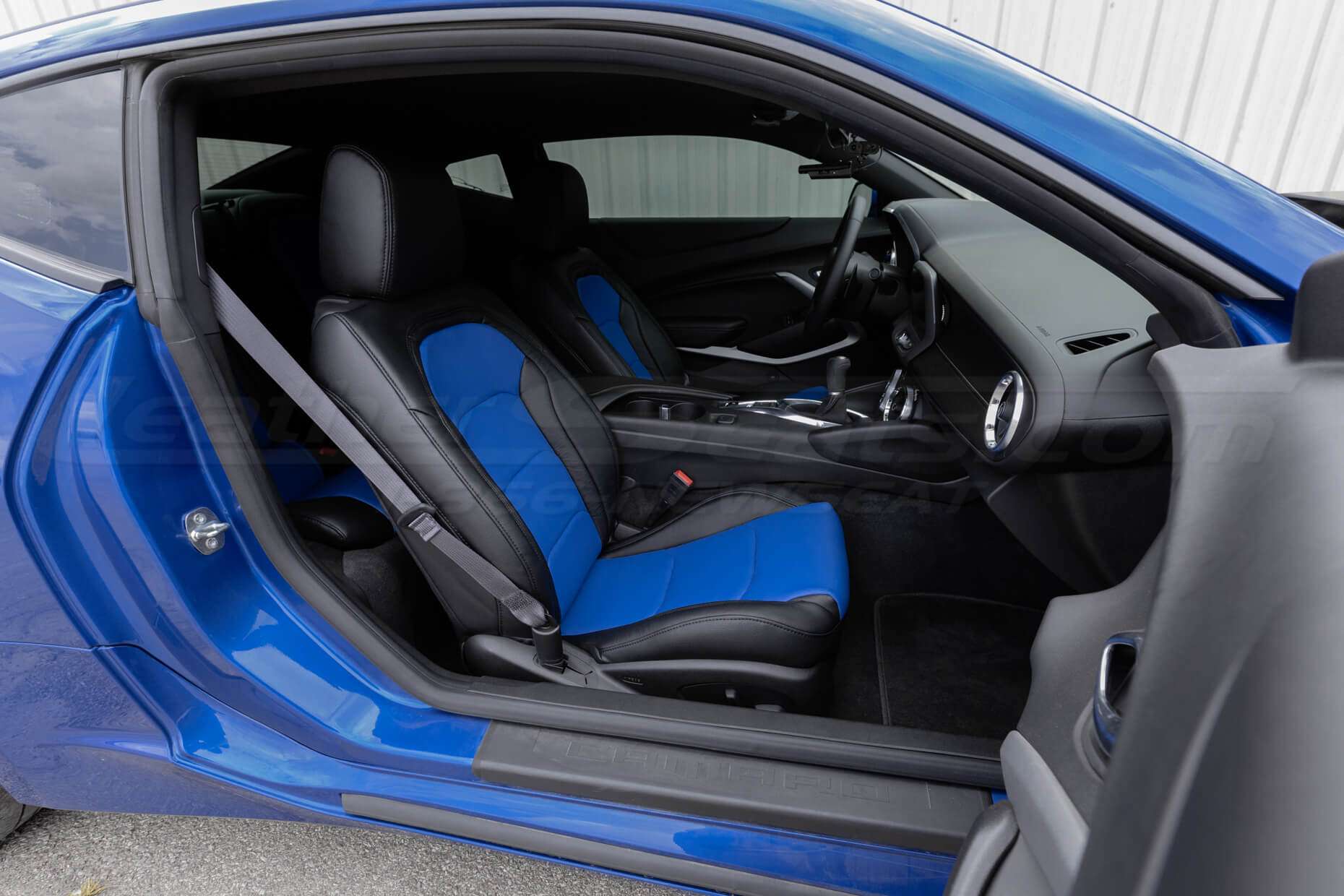 Chevy camaro Installed Leather Seats - Front passenger wide angle