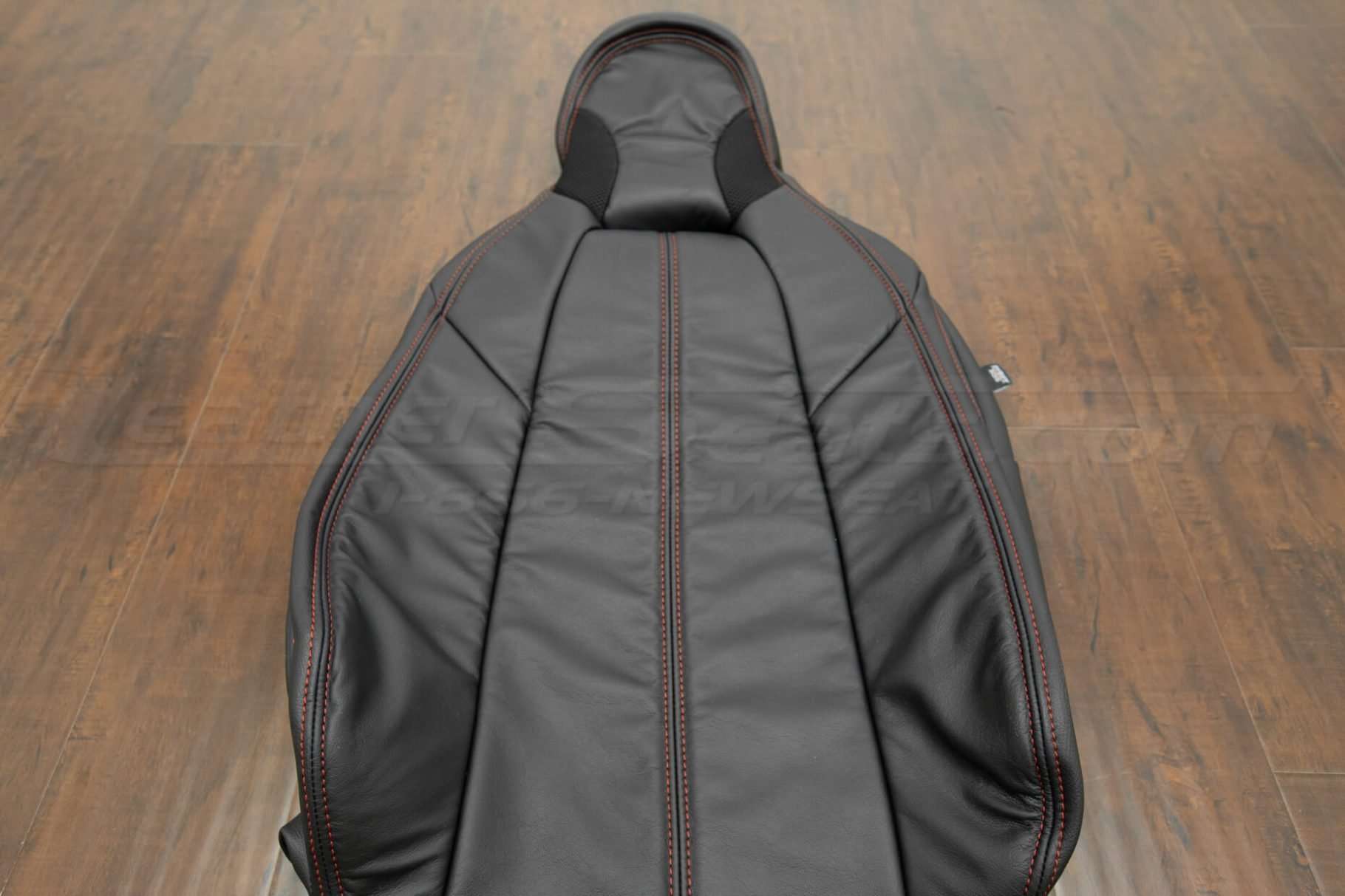 Different view of front backrest upholstery