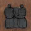 Chevy Equinox Leather Seat Kit - Black - Rear seat upholstery with Armrest