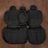 Nissan Murano Leather Seat Kit - Black - Rear seat upholstery with Armrest