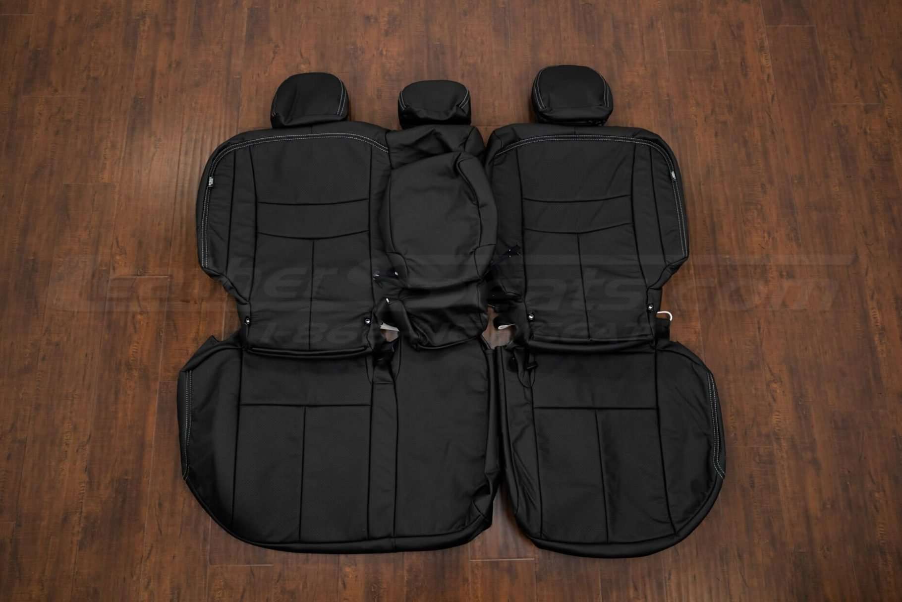 Nissan Murano Leather Seat Kit - Black - Rear seat upholstery with Armrest