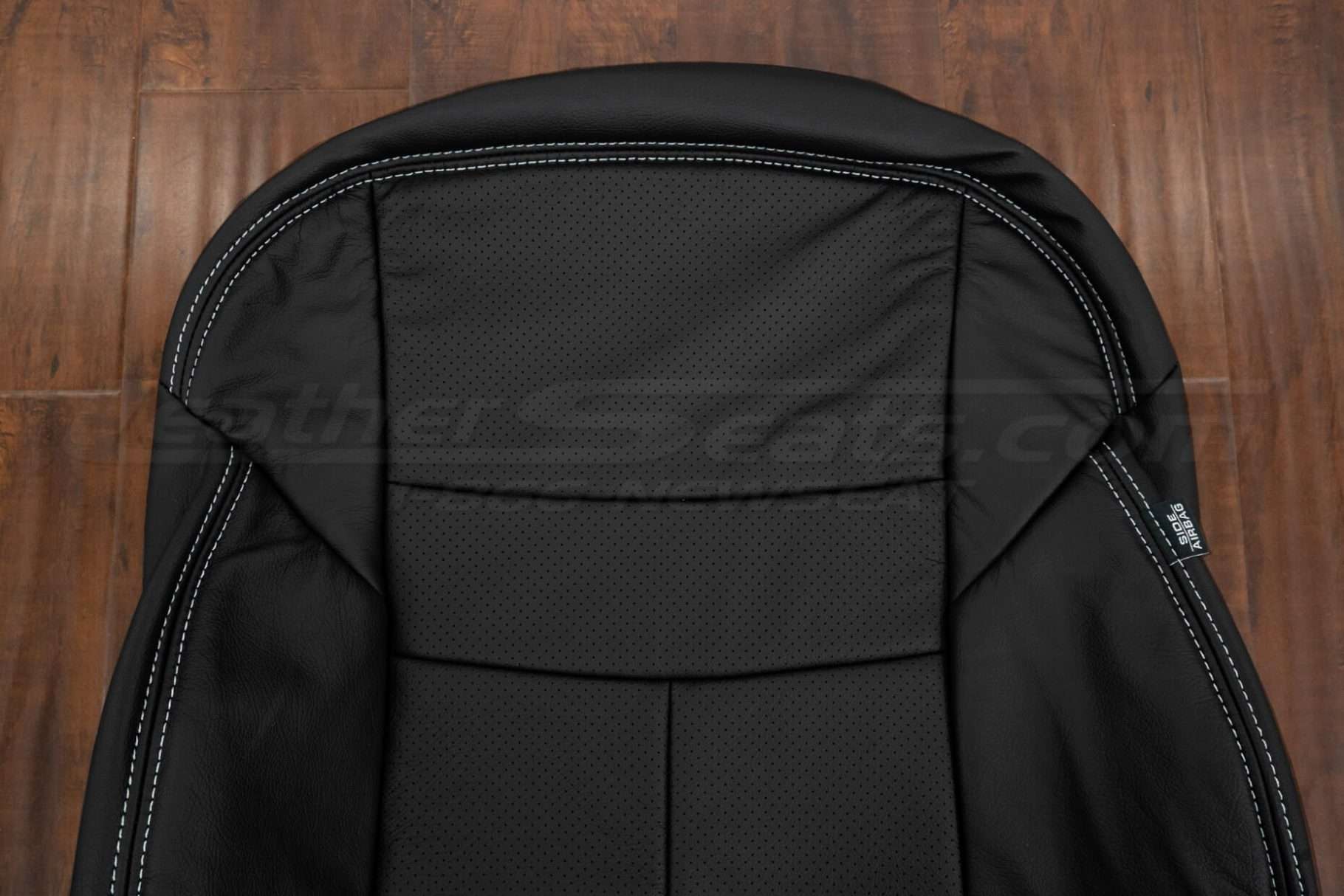 Upper section of front backrest