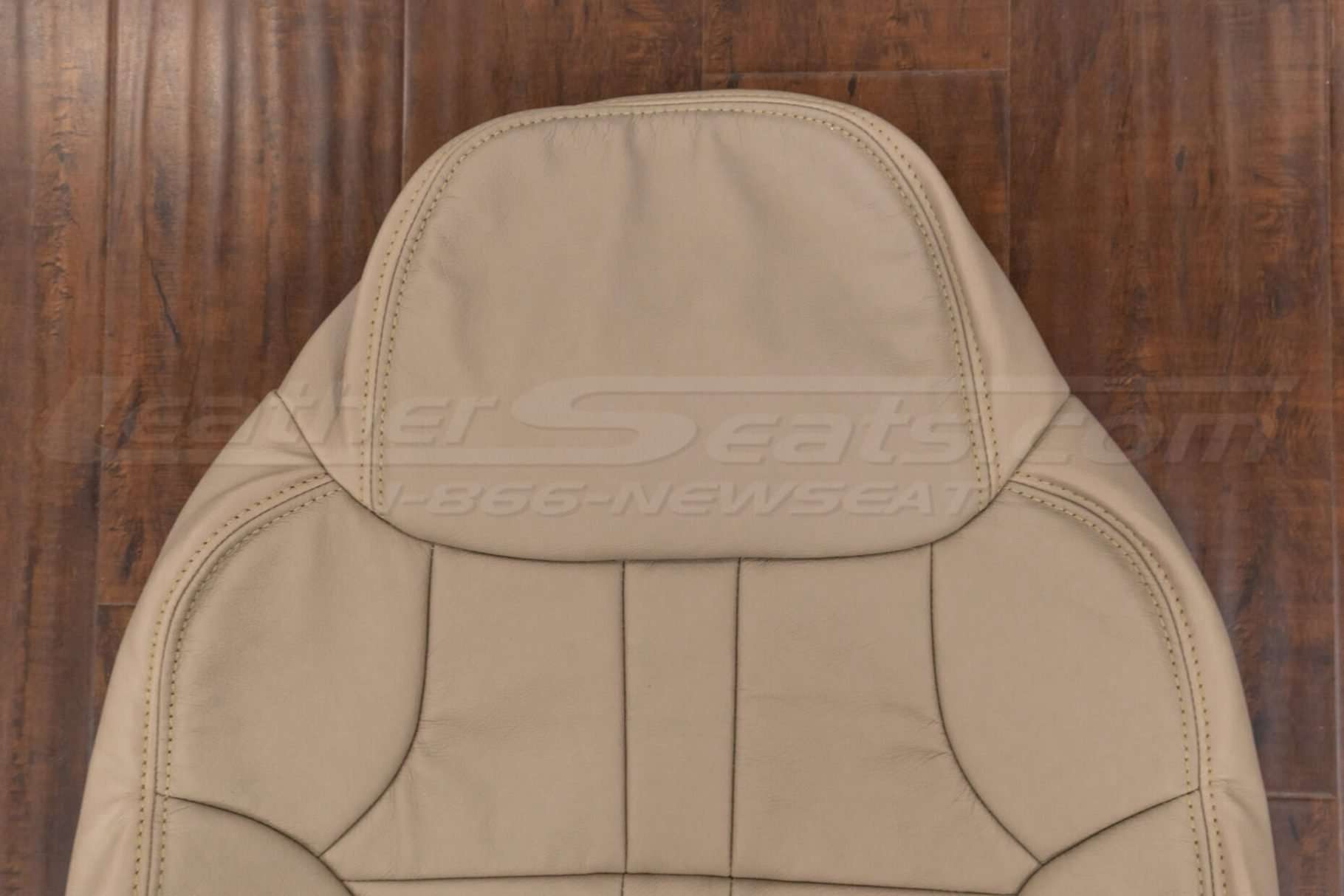Upper section of front backrest