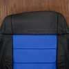 Upper section of front backrest