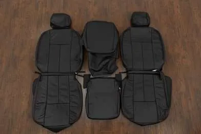 Dodge Ram Quad Cab Leather Seat Kit - Black - Featured Image