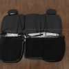 Back view of rear seat upholstery