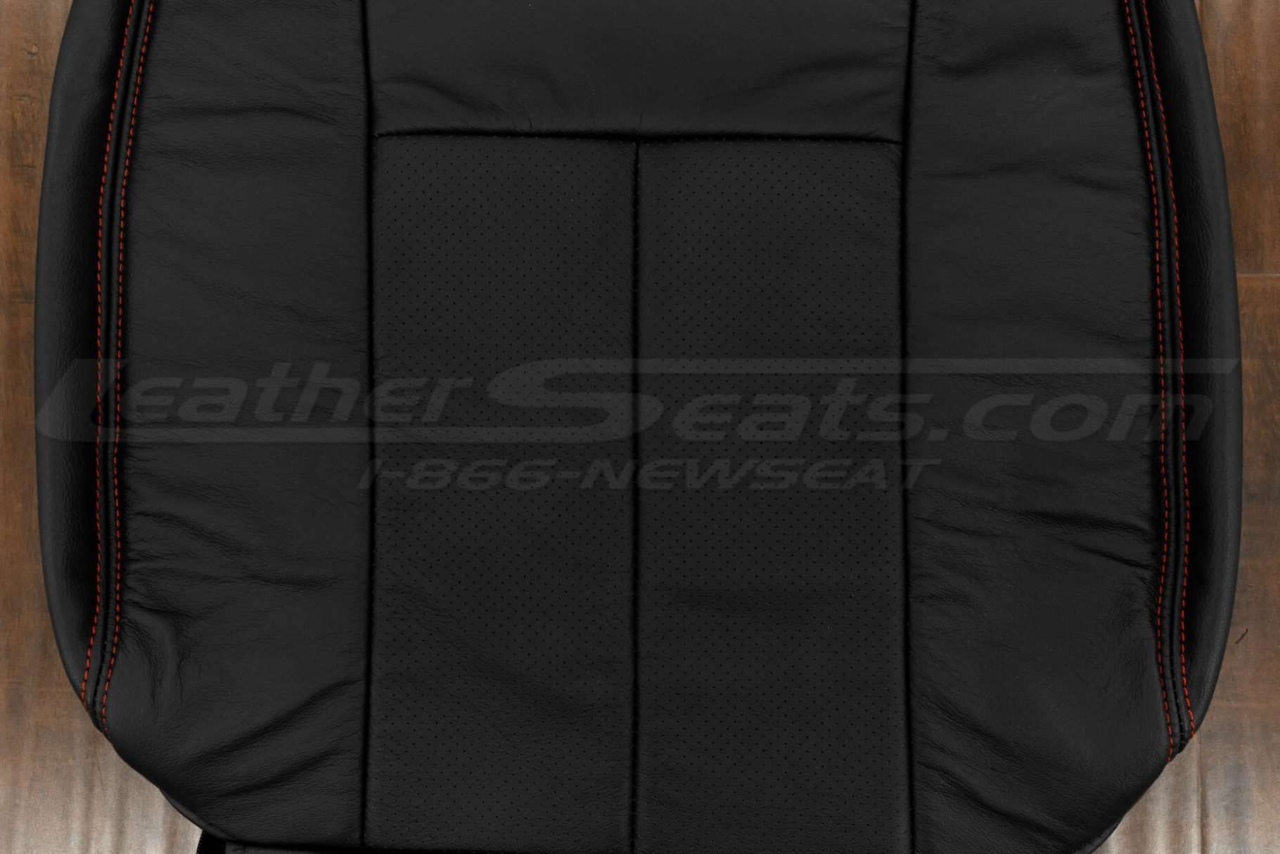 Perforated Combo section of backrest