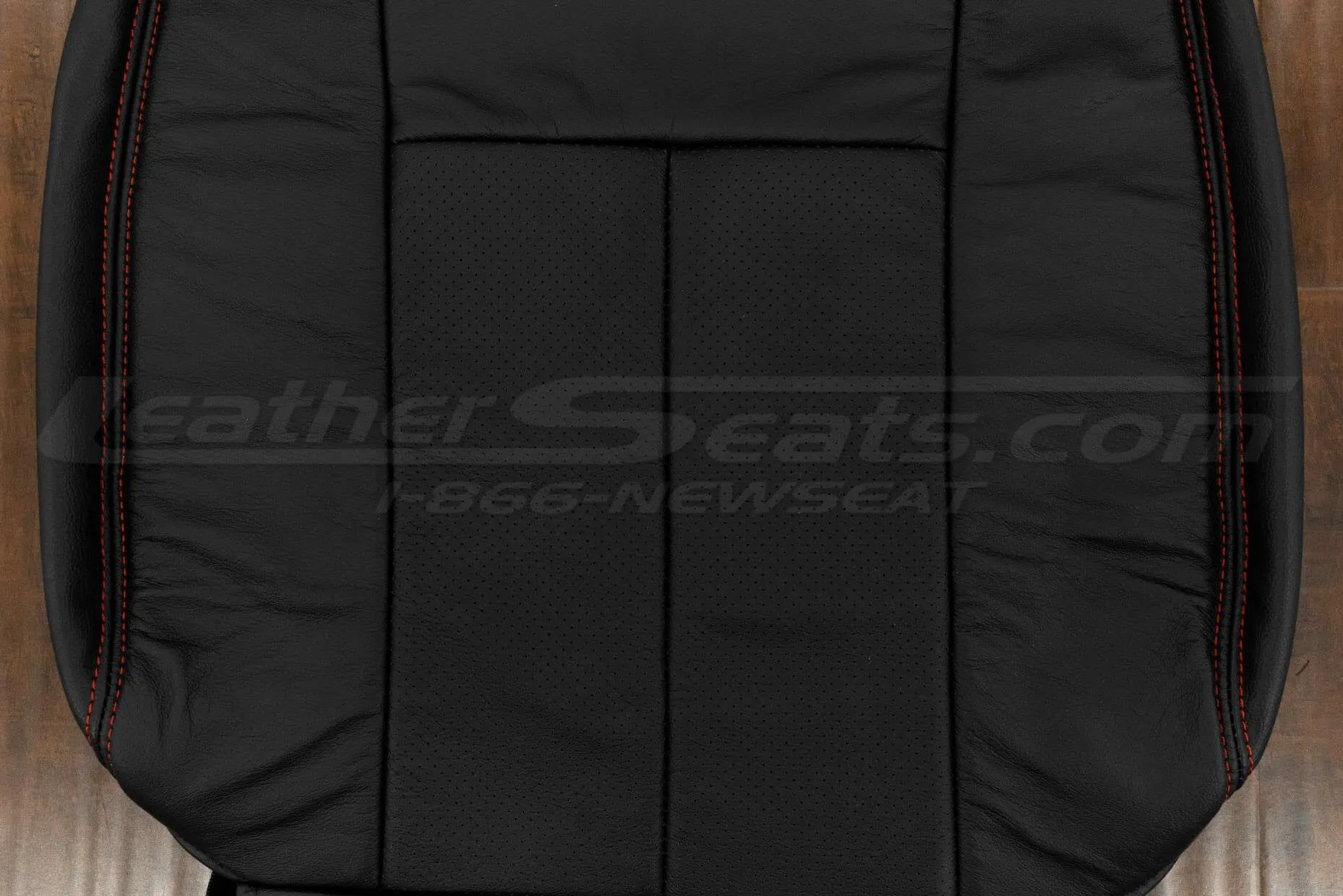 Perforated Combo section of backrest