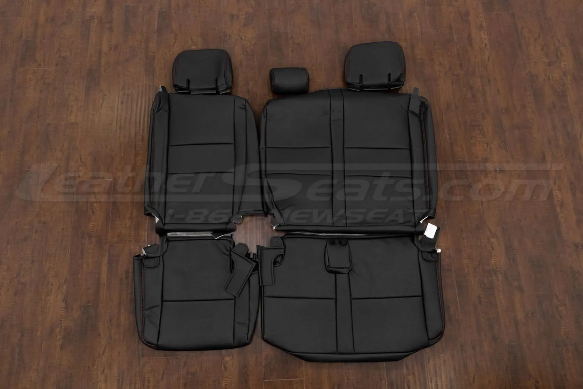 Toyota Sequoia Leather Seat Kit - Black - 3rd Row upholstery