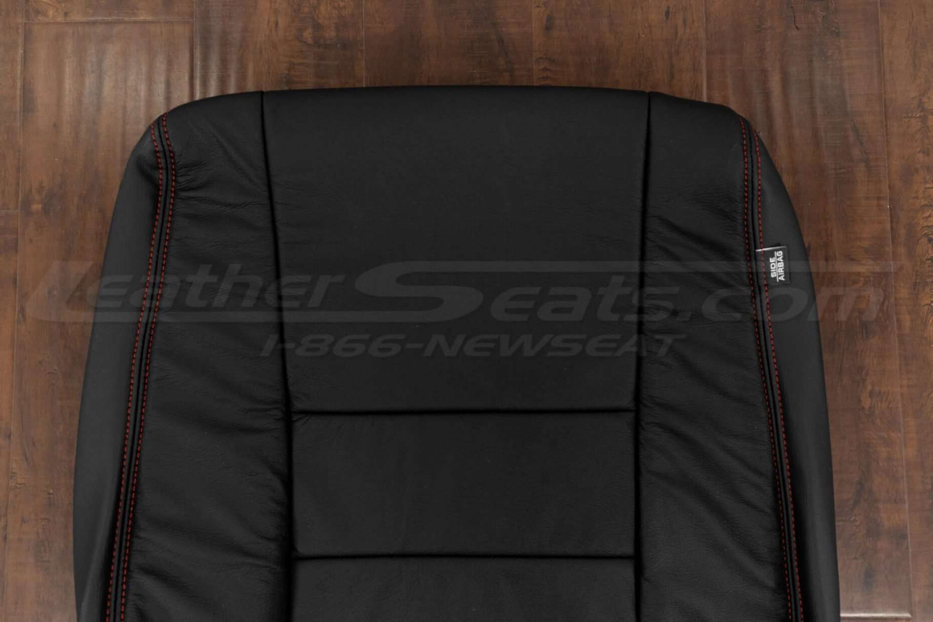 Upper section of front backrest