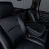 Dodge Ram Regular Cab Leather Seats - Black - Front passenger seat - Backrest up