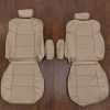 Ford SuperDuty Leather Seat Kit - Adobe - Front seat upholstery with armrests