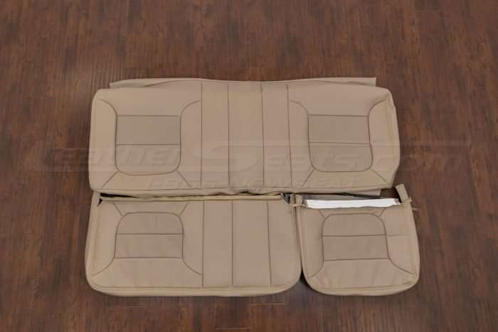 Ford Superduty Leather Kit - Adobe - Rear seat upholstery