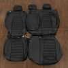 Honda CRVLeather Seat Kit- Black - Rear seat upholstery with armrest