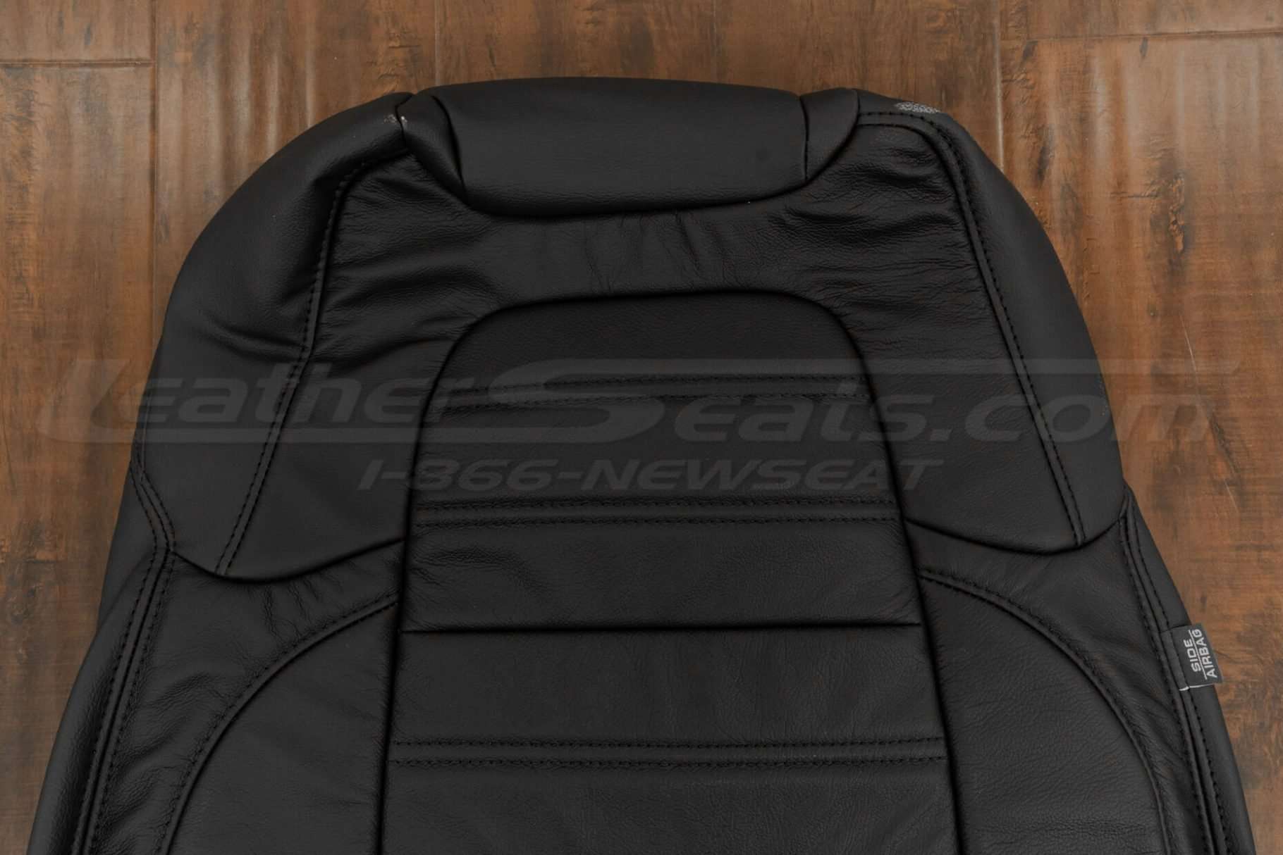 Upper section of front backrest