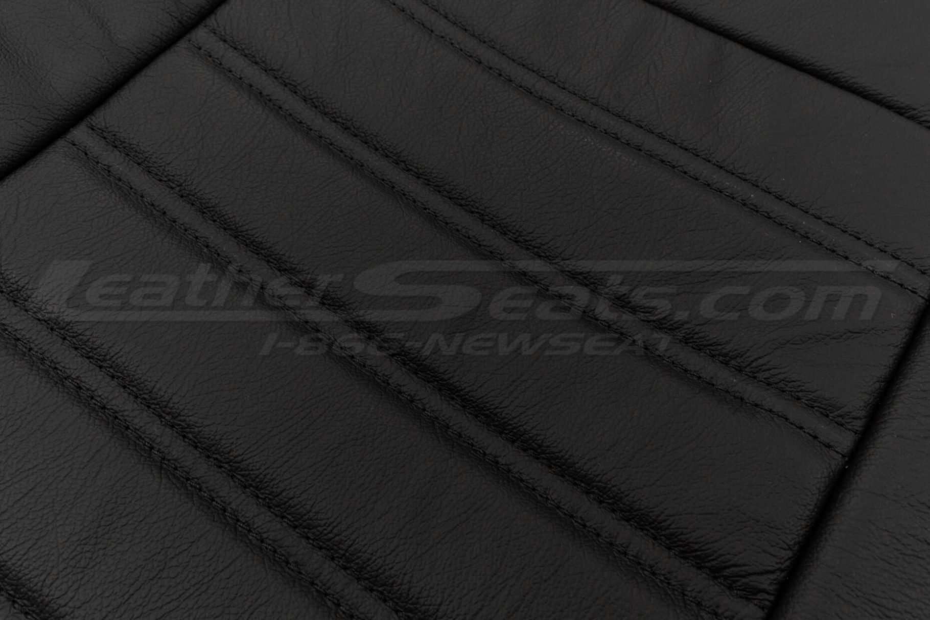 Backrest upholstery leather texture