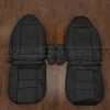 Ford Superduty Leather Seat Kit - Black - Front seat uphosltery with armrests