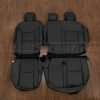 Toyota Sienna Leather Seat Kit - Black - Rear seat upholstery