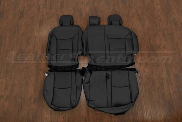 Toyota Sienna Leather Seat Kit - Black - Rear seat upholstery