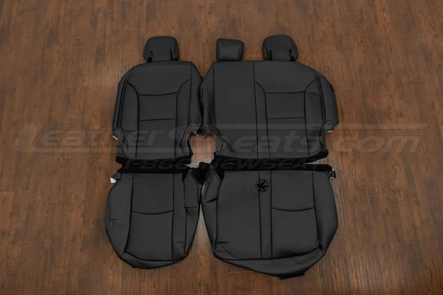 Toyota Sienna Leather Seat Kit - Black - Rear seat upholstery