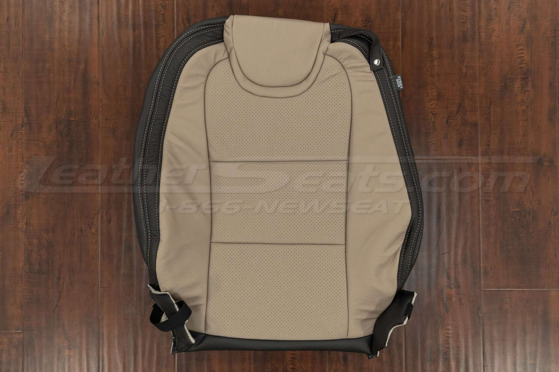 Chevrolet Camaro front perforated backrest upholstery