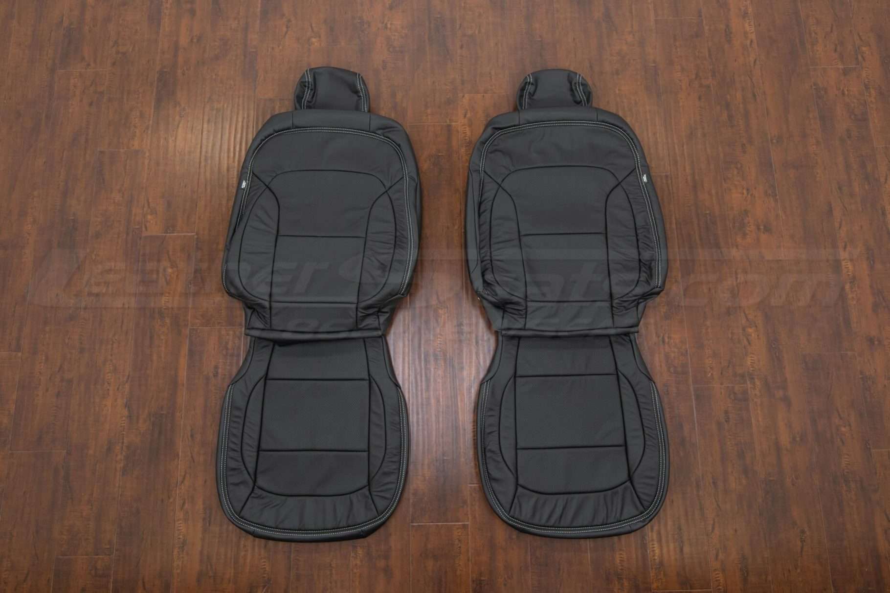 Ford Explorer Leather Seat Kit - Black - Front seat upholstery