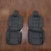 Ford Explorer Leather Seat Kit - Black - Third row upholstery