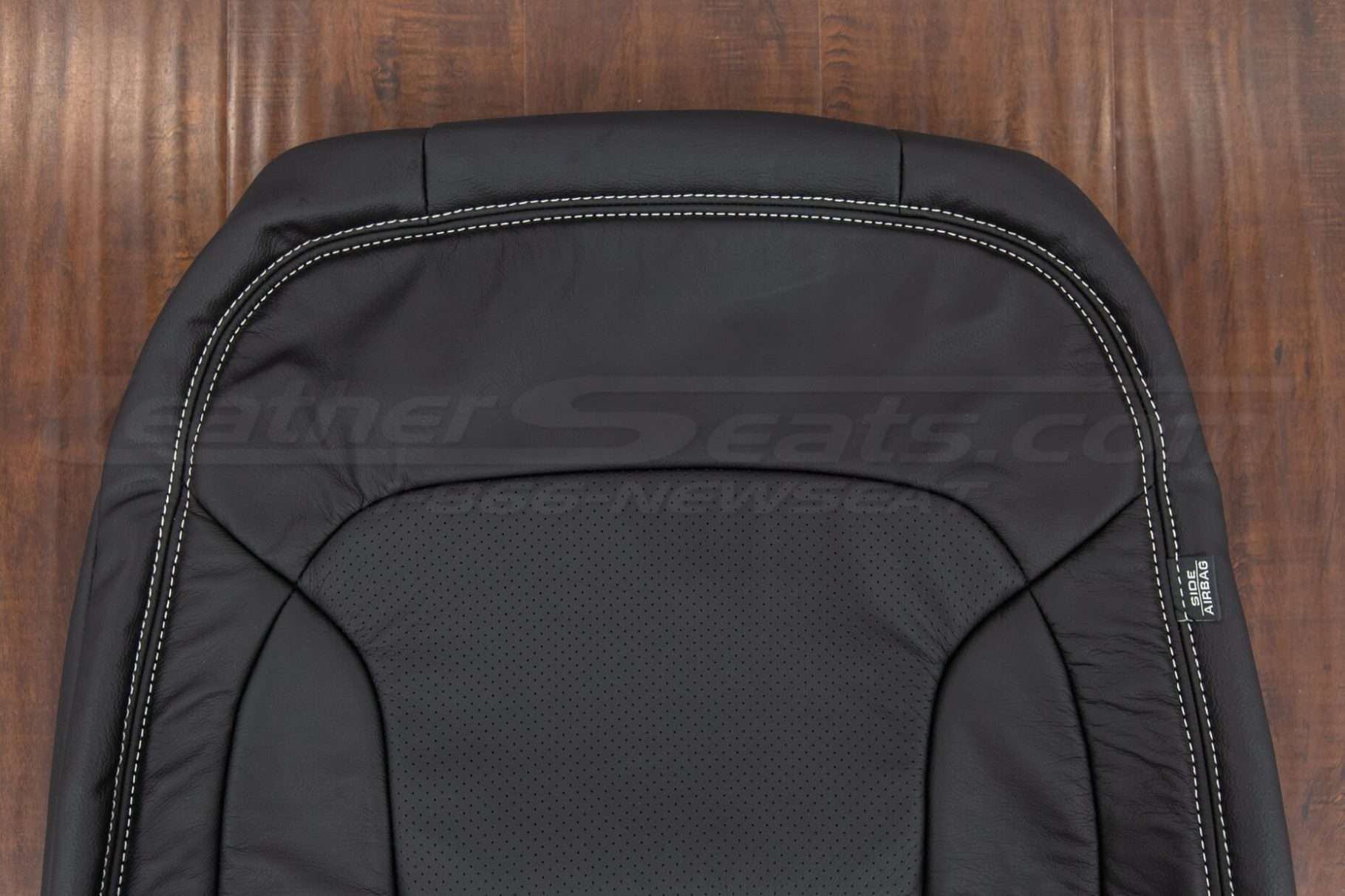 Upper section of front backrest