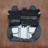 Back view of rear seat upholstery