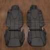 Toyota Camry Leather Seat Kit - Black - Front seat upholstery