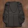 Toyota Camry Leather Seat Kit - Black - Front backrest upholstery