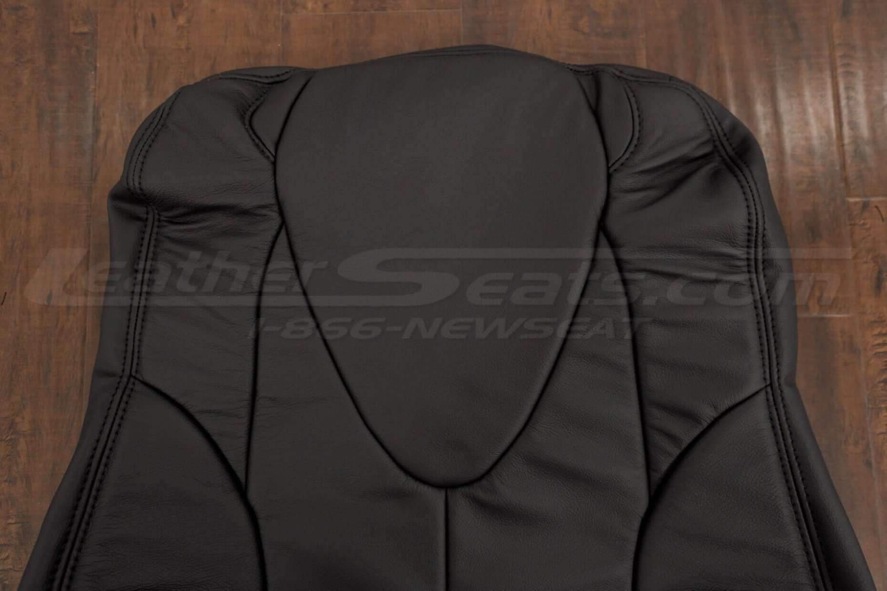 Upper section of front backrest