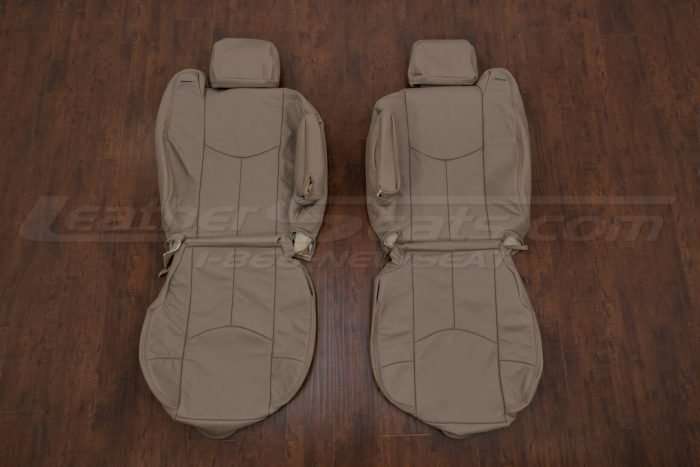 Chevrolet Avalanche Leather Seat Kit - Desert - Front seat upholstery with armrests