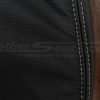 Bisque contrast stitching