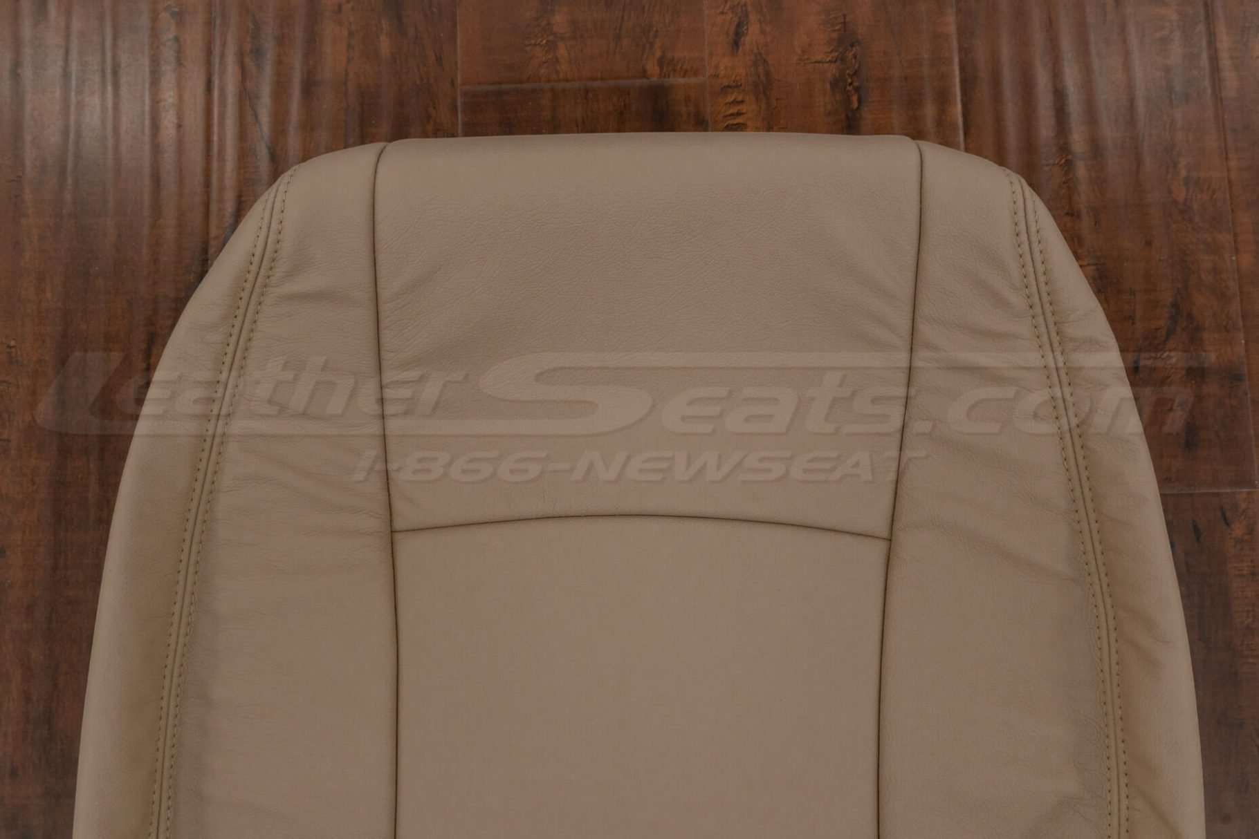 Upper section of front backrest