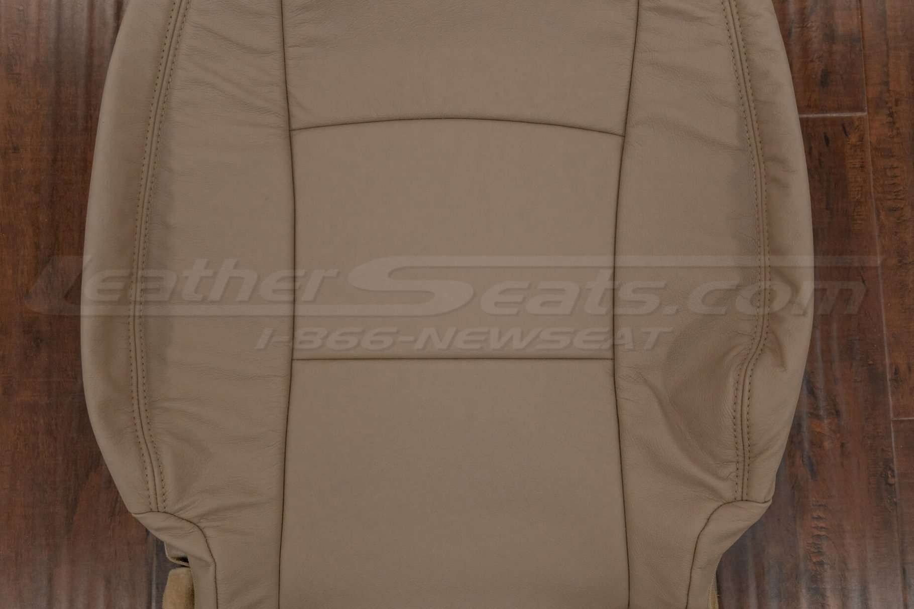 Insert section of front backrest