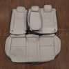 Honda Insight Leather Seat Kit - Dark Graphite & Dove Grey - Rear seat