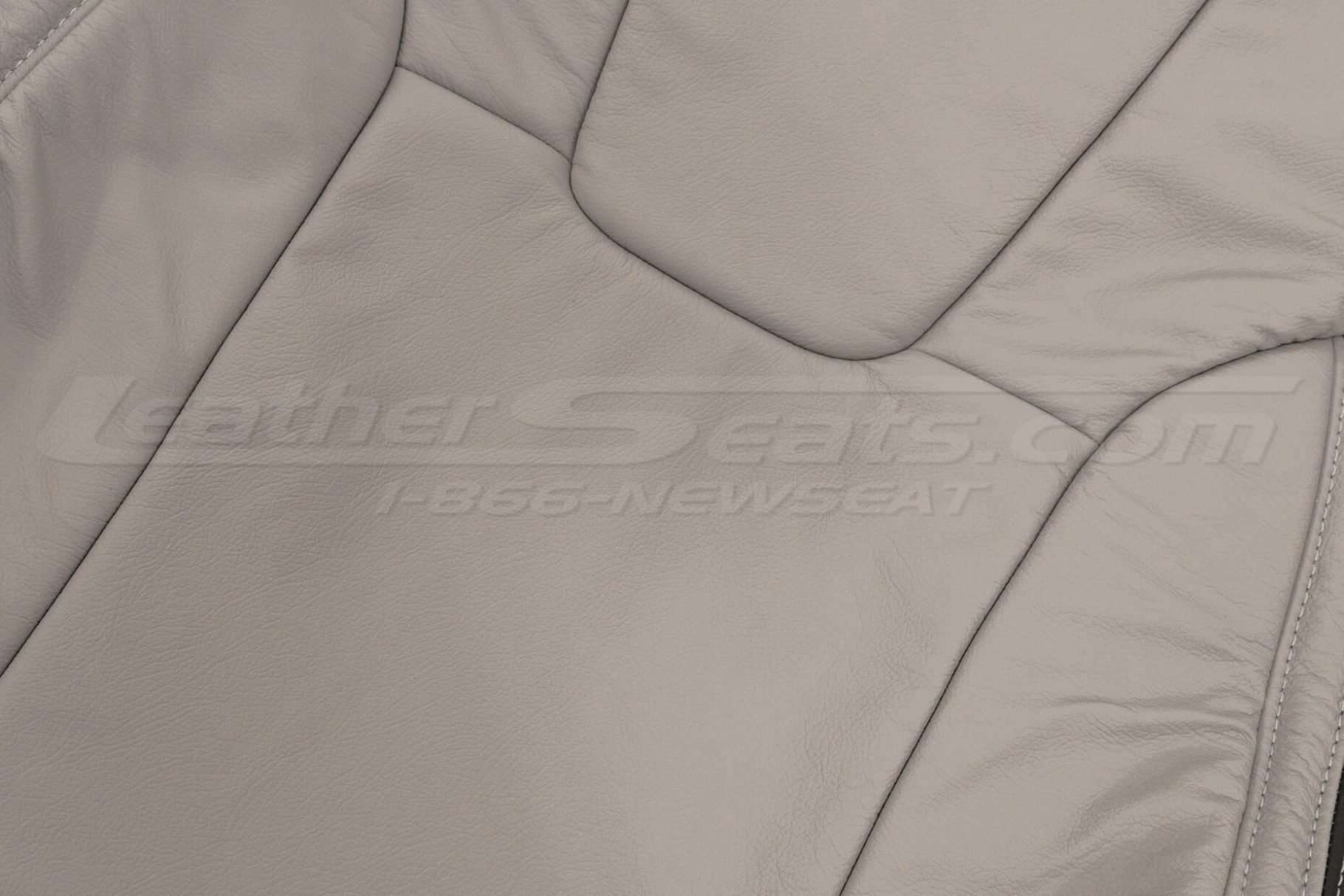 Backrest insert leather texture