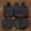 2018 Jeep Cherokee Leather Seat Kit - Blck - Rear seat upholstery with Armrest