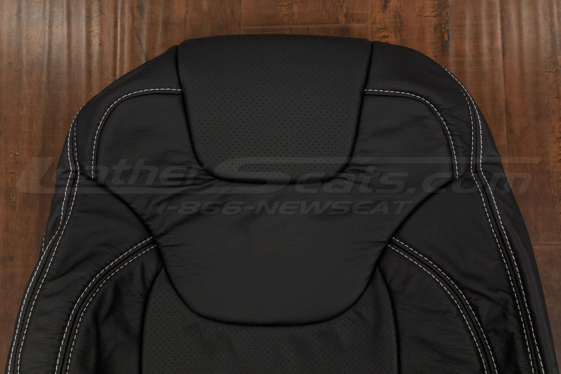 Upper section of front backrest