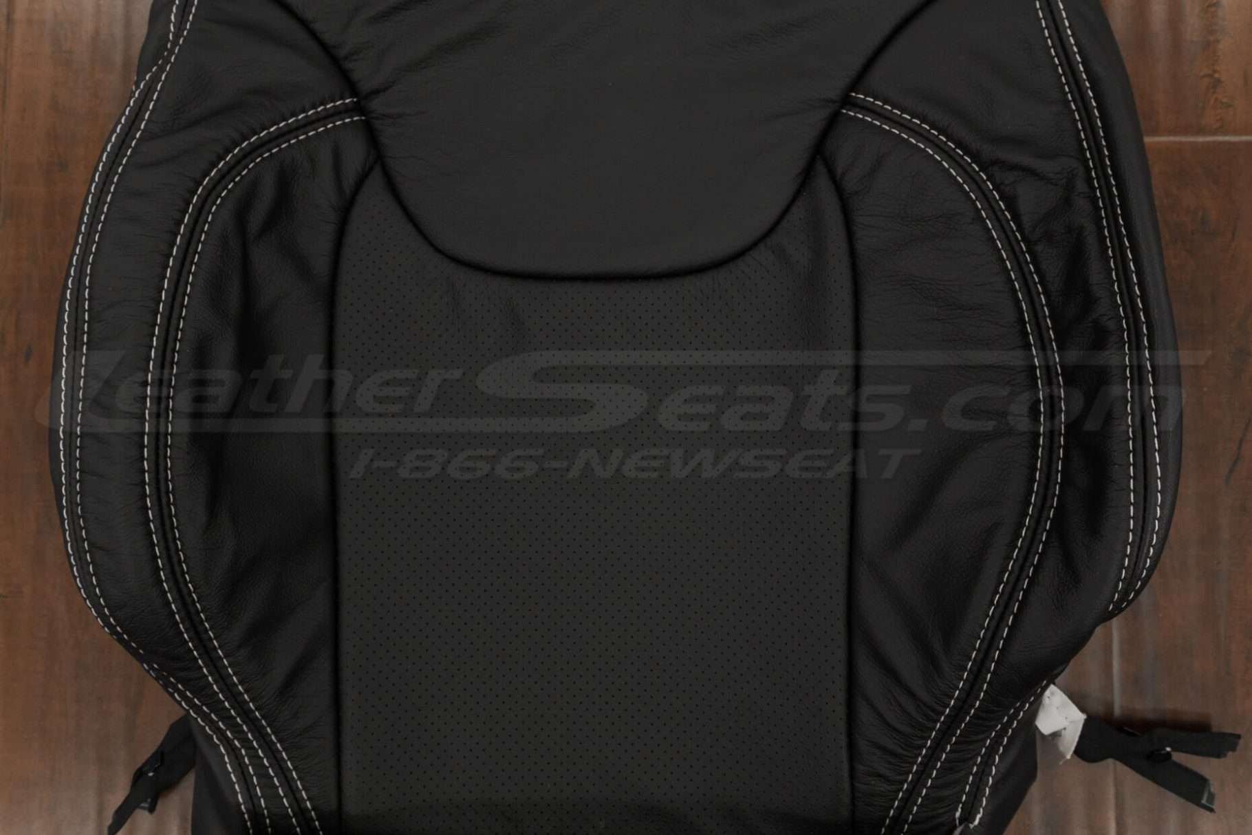 Perofrated insert section of backrest