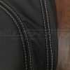 White double-stitching