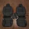 Dodge Durango Leather Seat Kit - Black - Middle Row Upholstery with Armrests
