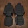 Dodge Durango Leather Kit - Black - Third row upholstery