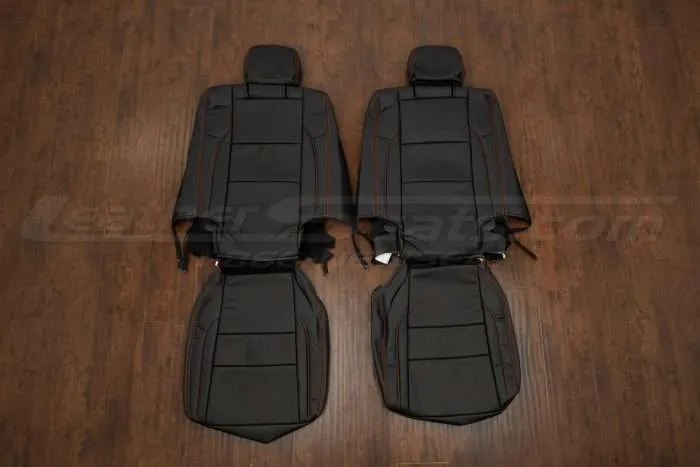 Dodge Durango Leather Kit - Black - Third row upholstery