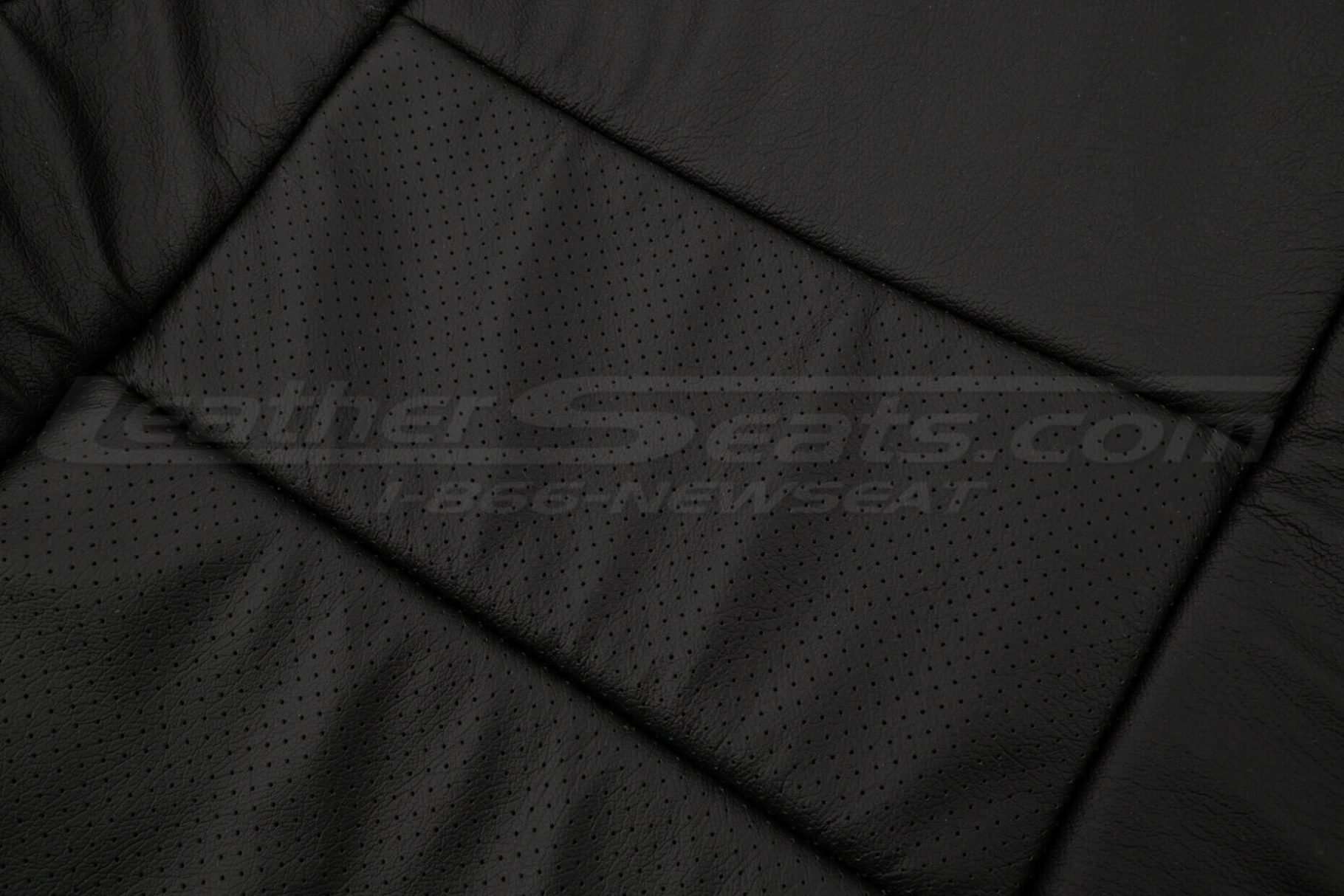 Perforated Combo section of backrest