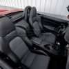 Installed Honda S2000 seats - Black and Graphite - Top down from alternative angle
