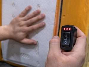 Testing the Carbon fiber pad heating