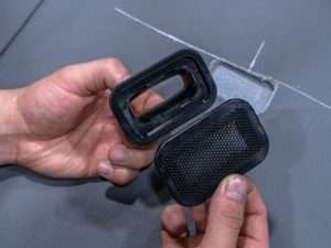 Seat ventilation system intake bezel