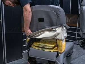 Re-upholster the backrest